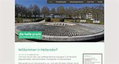 Desktop Screenshot of diehellepraxis.de