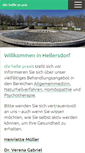 Mobile Screenshot of diehellepraxis.de